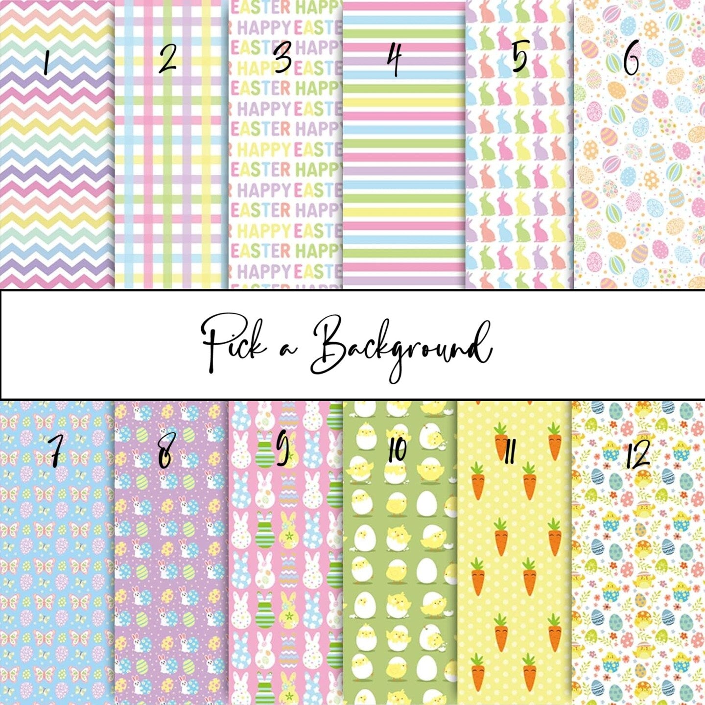 Easter Basket Tag Wood Bunny Egg Pastel Personalized Bows Carrot Gift Spring