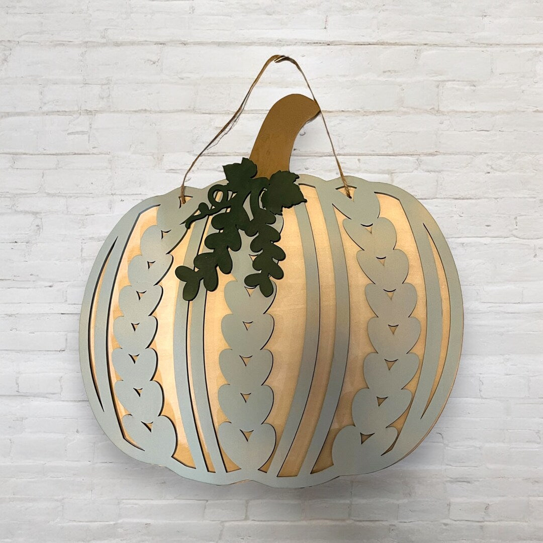 Wood Sweater Welcome Sign Pumpkin Fall Autumn Boho Farmhouse Decor Wall Hanging Door Hanging Winter Decor Door Sign Wall Sign
