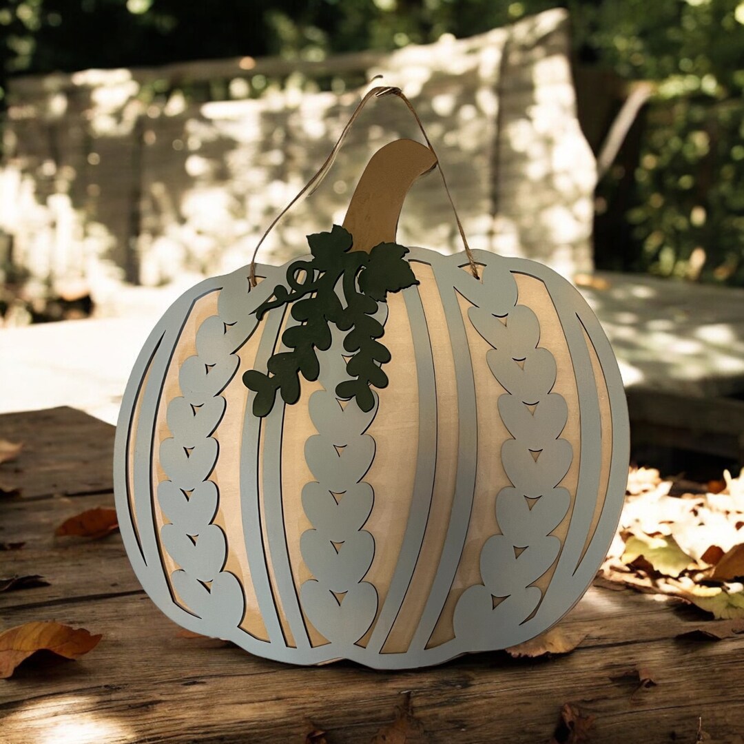Wood Sweater Welcome Sign Pumpkin Fall Autumn Boho Farmhouse Decor Wall Hanging Door Hanging Winter Decor Door Sign Wall Sign